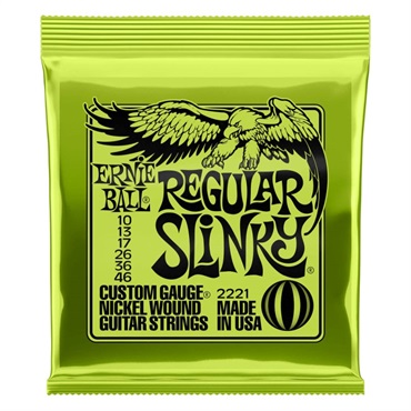 Regular Slinky Nickel Wound Electric Guitar Strings 10-46 #2221