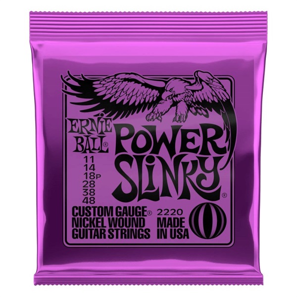 Power Slinky Nickel Wound Electric Guitar Strings 11-48 #2220の商品画像