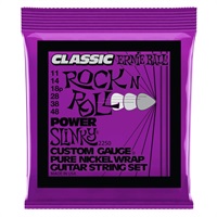 【在庫処分超特価】 Power Slinky Classic Rock n Roll Pure Nickel Wrap Electric Guitar Strings #2250