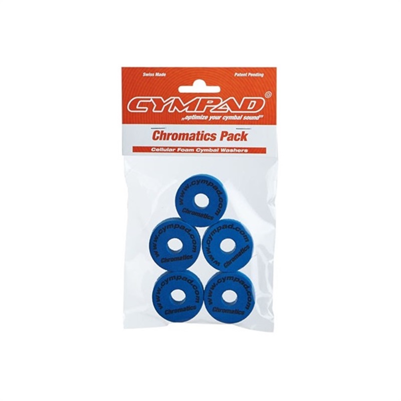 CYMPAD Chromatics / Cymbal Washer Blue 40×15mm 5個セット [LCYMCRM5SET15BL]