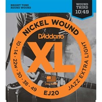 XL Nickel Electric Guitar Strings EJ20 (Jazz Extra-Light/10-49)