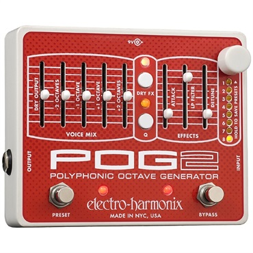 Electro Harmonix POG2 Polyphonic Octave Generator ｜イケベ楽器店