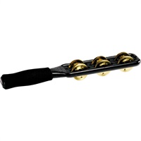 JG1B-BK [Professional Series Jingle Stick / Solid Brass Jingles ， Black]