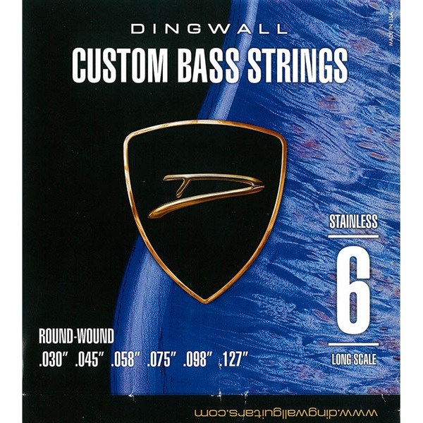 CUSTOM BASS STRINGS [STAINLESS 6ST] SET ROUND-WOUND .030-.127の商品画像