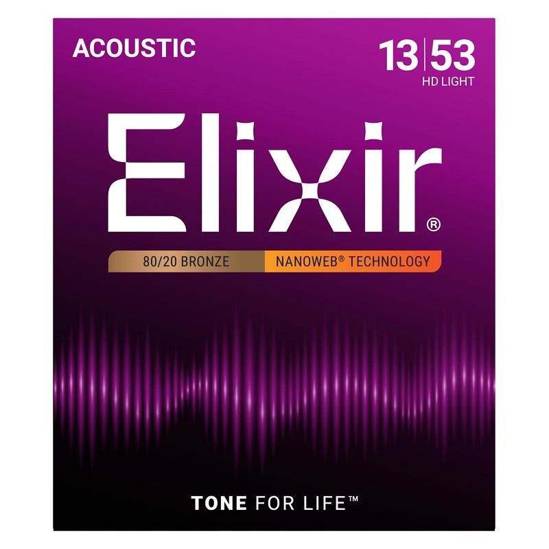 ELIXIR 【史上最大決算セール】 Acoustic 80/20 Bronze with NANOWEB Coating #11182 (HD Light/13-53)