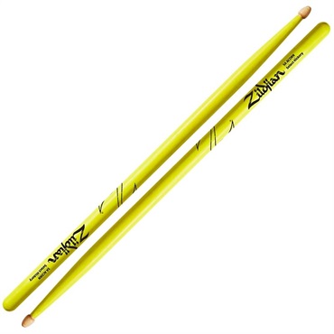 Zildjian 5A Acorn Neon Yellow [LAZLZ5AACDGY]
