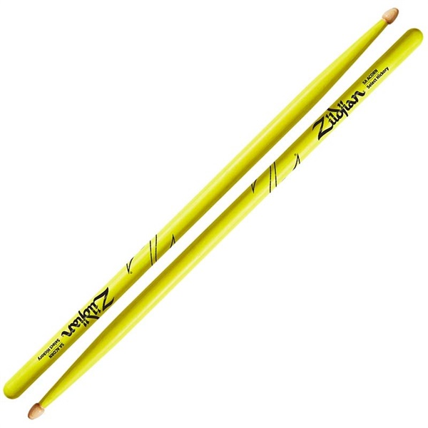 Zildjian 5A Acorn Neon Yellow [LAZLZ5AACDGY]