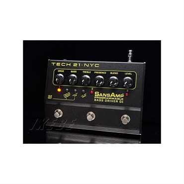 TECH21 SANSAMP PROGRAMMABLE BASS DRIVER DI 【正規輸入品】