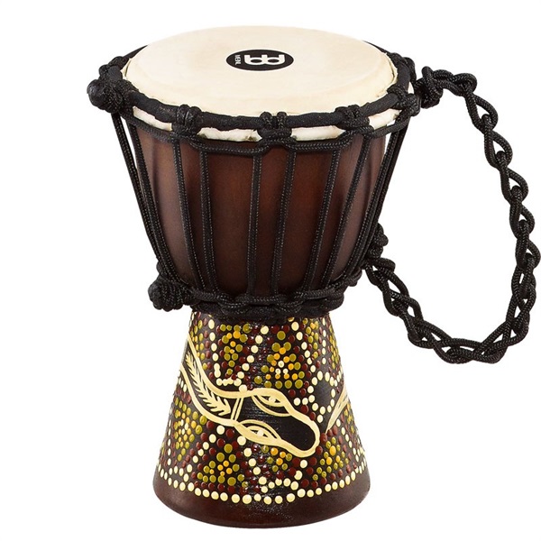 MEINL HDJ6-XXS [アフリカン・スタイル・ミニ・ジェンベ/dark serpent design]【お取り寄せ品】【オブジェやプレゼントにもどうぞ！】