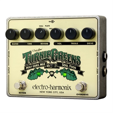 Electro Harmonix Turnip Greens オーバードライブ リバーブ エレハモ
