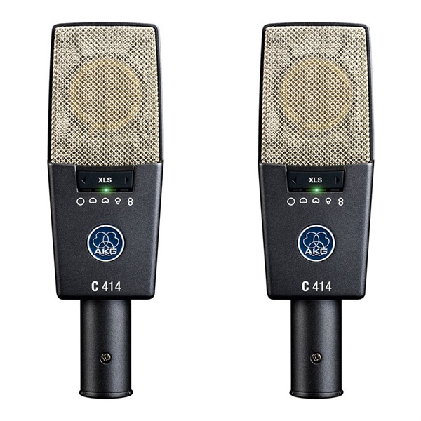 AKG C414XLS/ST【ステレオペア】【国内正規3ヵ年保証】（お取り寄せ商品・納期別途ご案内）(アーカーゲー)