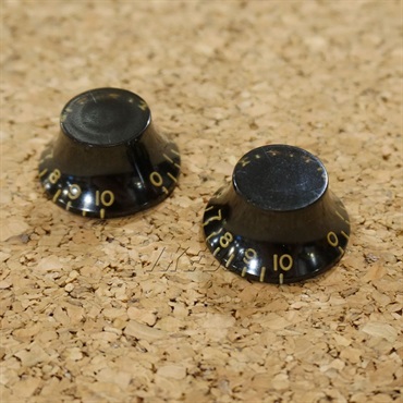 Montreux Retrovibe Parts Series Bell knob BLK set relic(2) [8392]