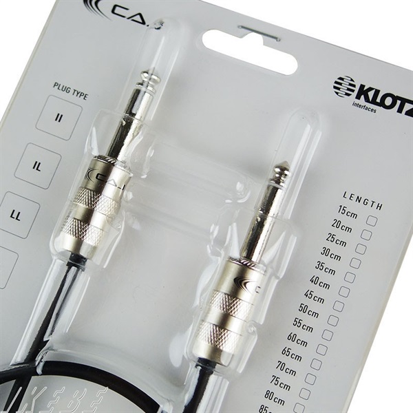 CAJパッチケーブルセット CAJ CAJ KLOTZ Patch Cable Series (I to I/15cm) [CAJ KLOTZ P Cable