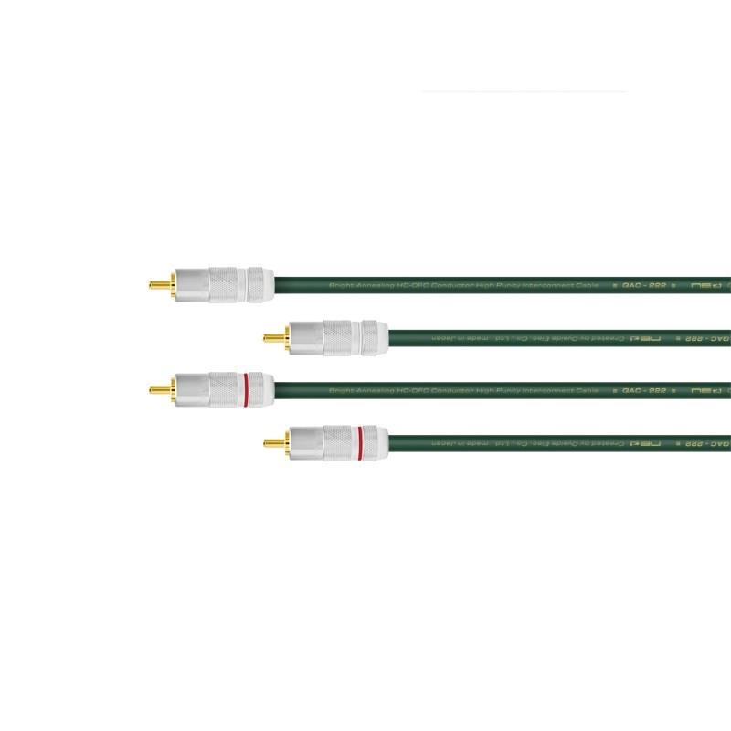 Oyaide QAC-222 RCA pair (RCA-RCA) 【5.0m】