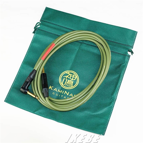 KAMINARI Electric Bass Cable KBC5LS [エレクトリックベース専用ケーブル] (5M/SL) 【初回限定で