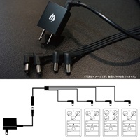 4 Way DC Power Splitter Cable　CP-FS4