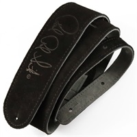 Suede Guitar Strap (Black)