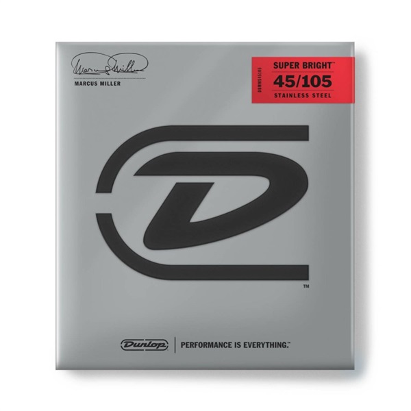 Dunlop (Jim Dunlop) Marcus Miller Super Bright Bass Strings [DBMMS45105]