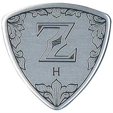 ZEMAITIS Guitar Picks ×10枚セット ZP06 TR/Heavy (1.00mm) [メタルフロント・デザイン]