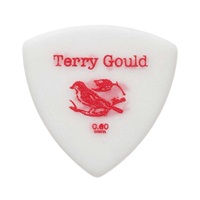 Terry Gould Sand Grip GUITAR PICK (WHITE/オニギリ型) ×10枚セット (0.60mm)