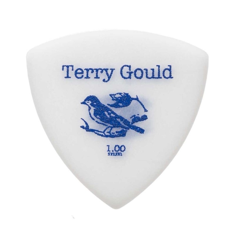 PICK BOY Terry Gould Sand Grip GUITAR PICK (WHITE/オニギリ型) [1.00mm]