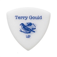 Terry Gould Sand Grip GUITAR PICK (WHITE/オニギリ型) ×10枚セット (1.00mm)