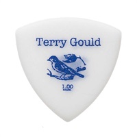 Terry Gould Sand Grip GUITAR PICK (WHITE/オニギリ型) [1.00mm]