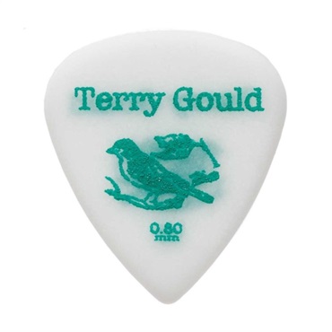 PICK BOY Terry Gould Sand Grip GUITAR PICK (WHITE/ティアドロップ型)  [0.80mm]