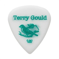 Terry Gould Sand Grip GUITAR PICK (WHITE/ティアドロップ型)  [0.80mm]