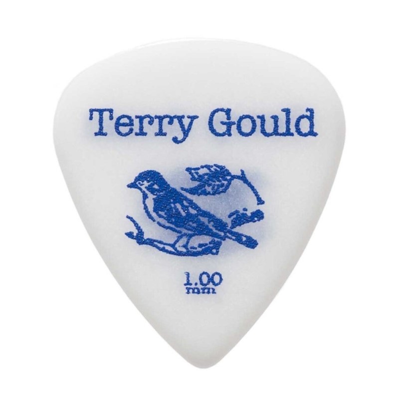 PICK BOY Terry Gould Sand Grip GUITAR PICK (WHITE/ティアドロップ型) [1.00mm]