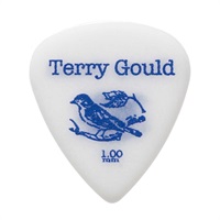 Terry Gould Sand Grip GUITAR PICK (WHITE/ティアドロップ型) [1.00mm]