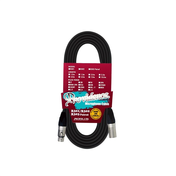 Providence R302 CF-CM （XLR/メス - XLR/オス） 【0.5m】