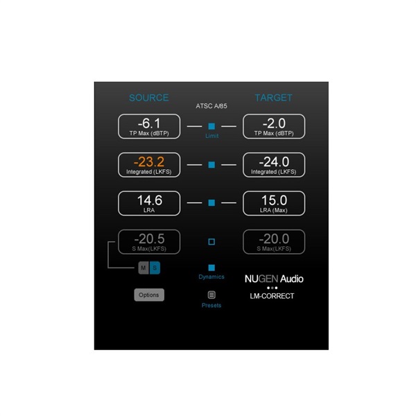 Nugen Audio LM-Correct 2(オンライン納品)(2時間以内に納品)