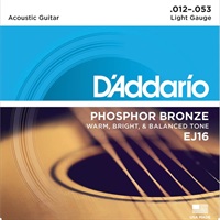 Phosphor Bronze Acoustic Guitar Strings EJ16 [Light]