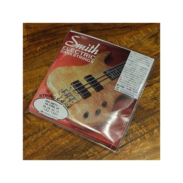 Ken Smith AA-SRML-6T/Slick Round-Medium Light【Stainless(Flat) 6st