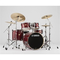 Stage Custom Birch 22BD/シェル+ハードウェア+椅子+A Zildjian Medium シンバル+ 追加シンバル 【カラー：クランベリーレッド（CR）】【お取り寄せ品】