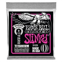 【在庫処分超特価】 Super Slinky Titanium RPS Coated  Electric Guitar Strings #3123