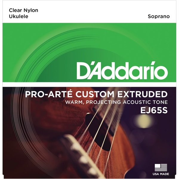 D’Addario EJ65S Soprano Ukulele [ウクレレ弦] ダダリオ