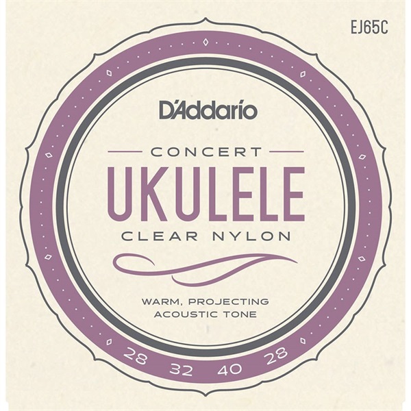 D’Addario EJ65C Concert Ukulele [ウクレレ弦] ダダリオ