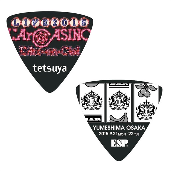 ESP L’Arc-en-Ciel tetsuya (TETSUYA) Pick PA-LT10-2015LArCASINO (Black)
