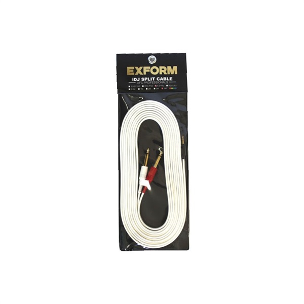 EXFORM iDJ SPLIT CABLE SERIES 6.3-PX2-5M