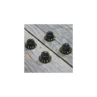 Time Machine Collection Montreux Top Hat knob set Black (4) ver.2 [8705]
