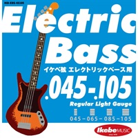 【4月中旬以降入荷予定、ご予約受付中】 Electric Bass Strings イケベ弦 エレキベース用 045-105 [Regular Light Gauge/IKB-EBS-45105]