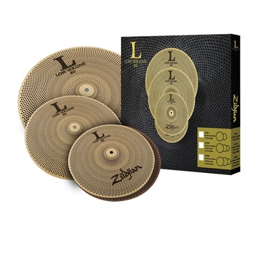 L80 Low Volume Cymbal Set LV348 [NAZLLV348 / 13 HiHats， 14 Crash， 18 Crash Ride]