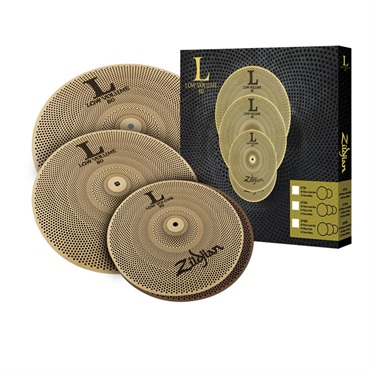 L80 Low Volume Cymbal Set LV468 [NAZLLV468 / 14 HiHats， 16 Crash， 18 Crash Ride]