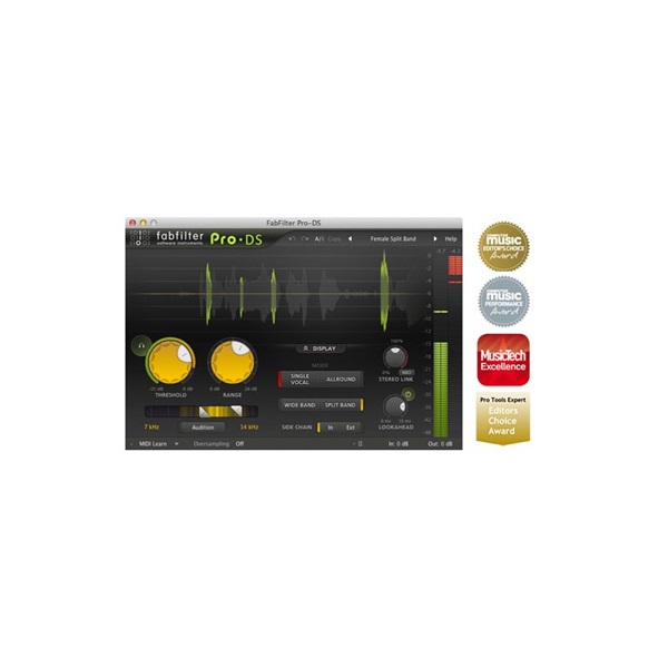 FabFilter Pro-DS  (代引不可)(オンライン納品)