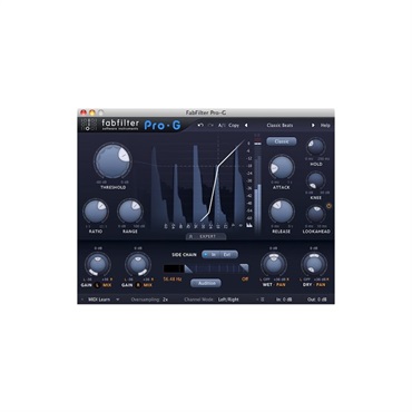 FabFilter Pro-G  (代引不可)(オンライン納品)