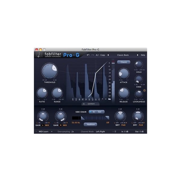 FabFilter Pro-G  (代引不可)(オンライン納品)