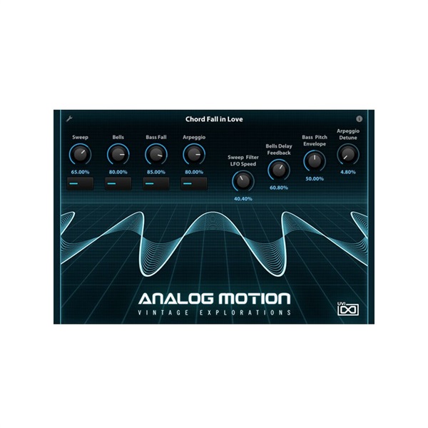 UVI Analog Motion【Falcon専用エクスパンション】 (代引不可)(オンライン納品)