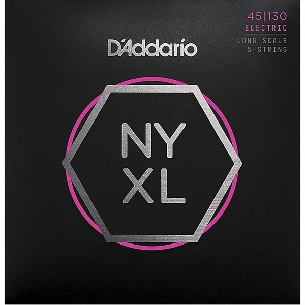 D’Addario NYXL Series 5-Strings Electric Bass Strings [NYXL45130]